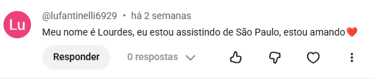 Depoimento Lourdes, São Paulo