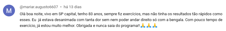 Depoimento Maria, 83 anos, São Paulo