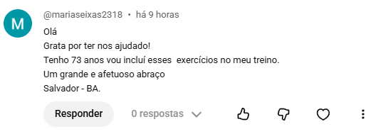 Depoimento Maria Seixas, 73 anos